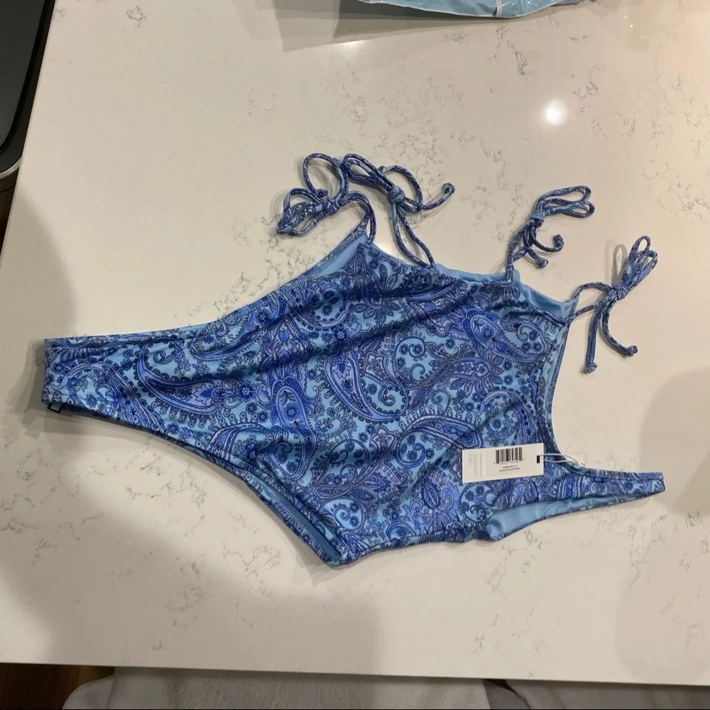 Honey One Shoulder Cheeky One Piece Swimsuit Frankies Bikinis